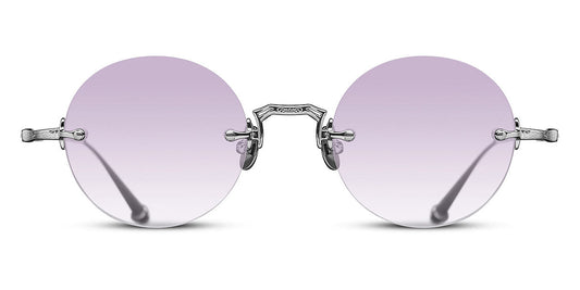 Matsuda® M3105-D MTD M3105-D Palladium White/Cafe Violet Gradient 47 - Palladium White / Cafe Violet Gradient Sunglasses