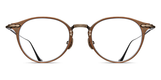 Matsuda® M3112 MTD M3112 Antique Gold/Brown 48 - Antique Gold / Brown Eyeglasses