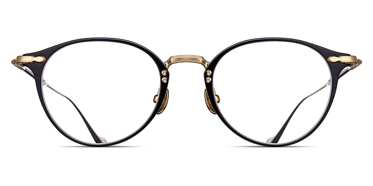 Matsuda® M3112 MTD M3112 Brushed Gold/Matte Black 48 - Brushed Gold / Matte Black Eyeglasses