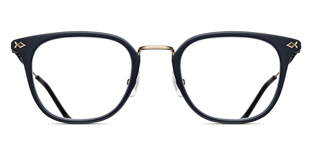 Matsuda® M3113 MTD M3113 Brushed Gold/Matte Black 50 - Brushed Gold / Matte Black Eyeglasses