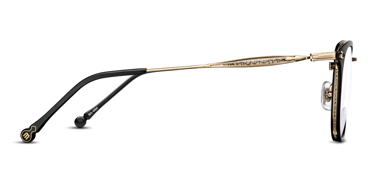 Matsuda® M3113 MTD M3113 Brushed Gold/Matte Black 50 - Brushed Gold / Matte Black Eyeglasses