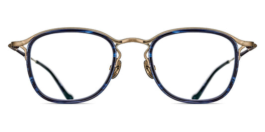 Matsuda® M3118 MTD M3118 Blue Demi/Brushed Gold 48 - Blue Demi / Brushed Gold Eyeglasses