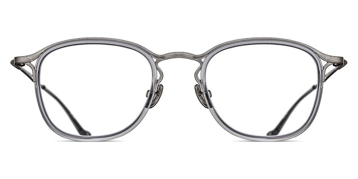 Matsuda® M3118 MTD M3118 Grey Crystal/Antique Silver 48 - Grey Crystal / Antique Silver Eyeglasses