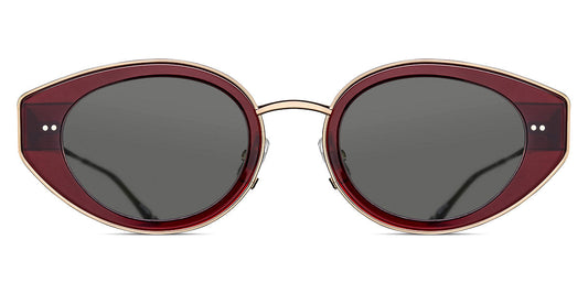 Matsuda® M3120 MTD M3120 Bordeaux/Pale Gold/Grey 52 - Bordeaux/Pale Gold / Grey Sunglasses