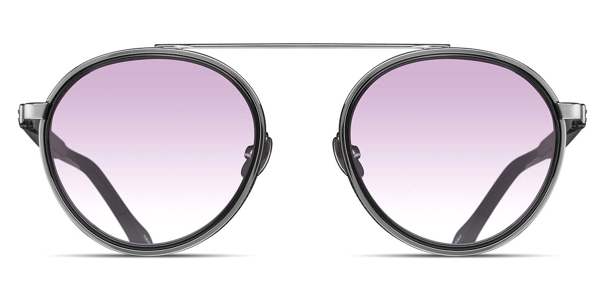 Matsuda® M3125 MTD M3125 Ruthenium/Matte Black / Cafe Violet Gradient 49 - Ruthenium/Matte Black / Cafe Violet Gradient Sunglasses