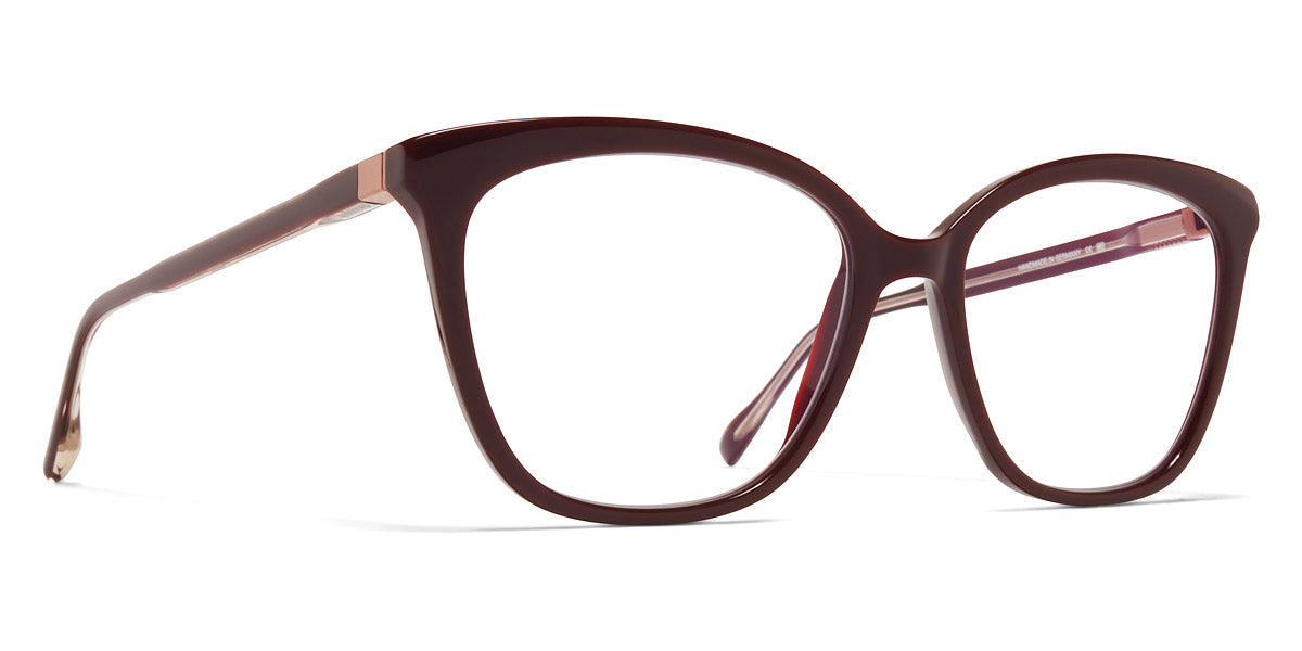 Mykita® MAHA MYK MAHA C126 Burgundy/Silk Purple Broncco 53 - C126 Burgundy/Silk Purple Broncco Eyeglasses