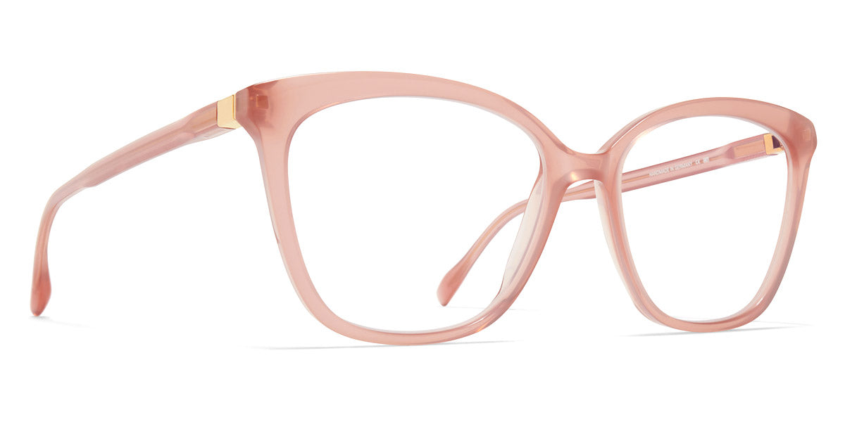 Mykita® MAHA MYK MAHA C136 Pink Clay/Silk Champagne 53 - C136 Pink Clay/Silk Champagne Eyeglasses