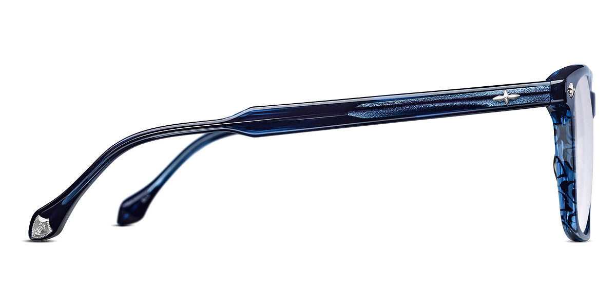 Matsuda® M1018 MTD M1018 Blue Demi 54 - Blue Demi Eyeglasses