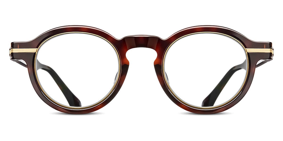 Matsuda® M2050 MTD M2050 Dark Tortoise/Antique Gold 46 - Dark Tortoise/Antique Gold Eyeglasses