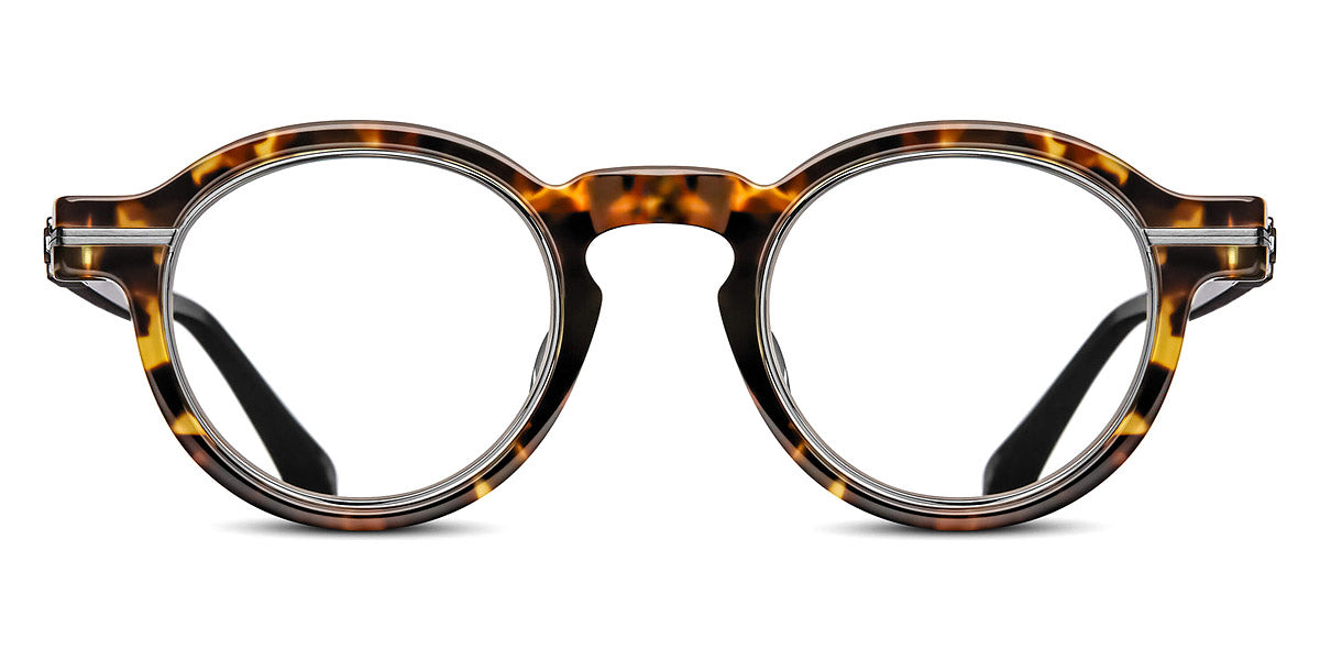 Matsuda® M2050 MTD M2050 Tokyo Tortoise/Brushed Silver 46 - Tokyo Tortoise/Brushed Silver Eyeglasses