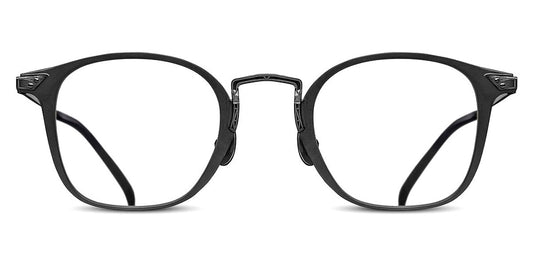 Matsuda® 2808H-V2 MTD 2808H-V2 Black/Matte Black 45 - Black / Matte Black Eyeglasses