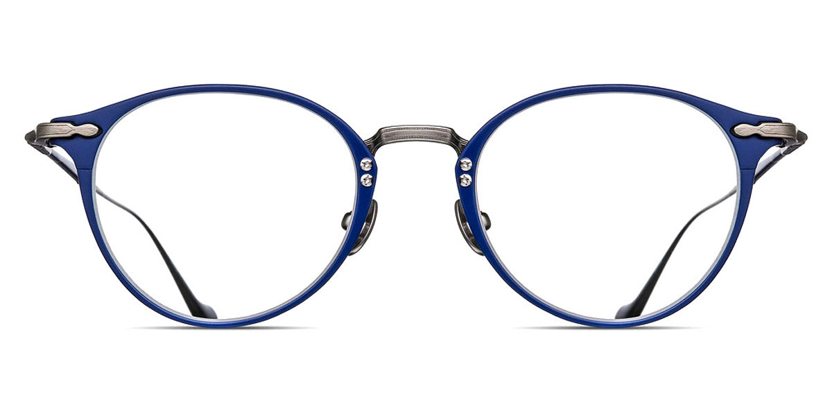 Matsuda® M3112 MTD M3112 Antique Silver/Matte Navy 48 - Antique Silver / Matte Navy Eyeglasses