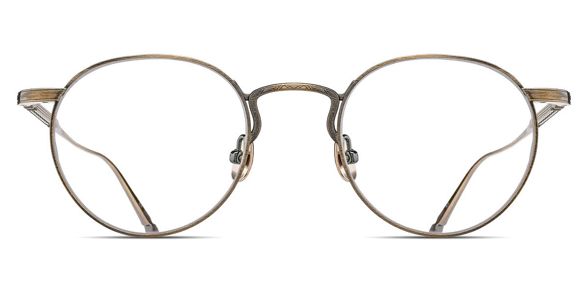 Matsuda® M3140 MTD M3140 Antique Gold 47 - Antique Gold Eyeglasses