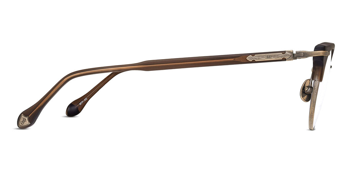 Matsuda® M2061 MTD M2061 Matte Taupe/Antique Gold 49 - Matte Taupe / Antique Gold Eyeglasses