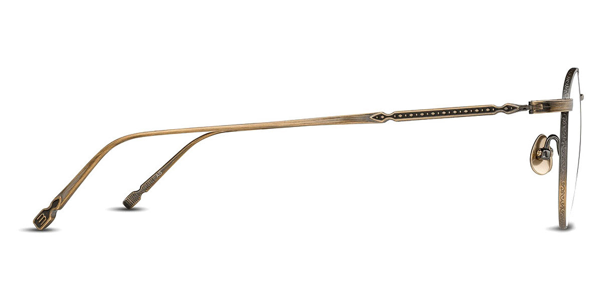 Matsuda® M3140 MTD M3140 Antique Gold 47 - Antique Gold Eyeglasses