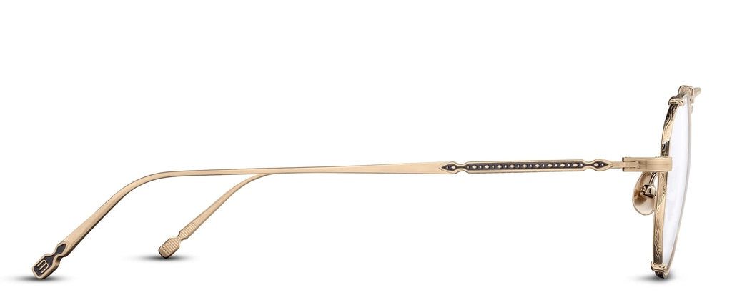 Matsuda® M3142 MTD M3142 Brushed Gold 52 - Brushed Gold Eyeglasses