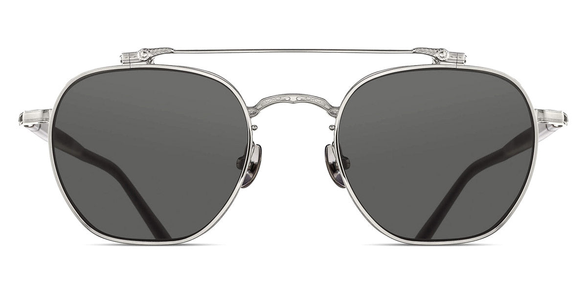 Matsuda® M3148 MTD M3148 Palladium White/Grey 48 - Palladium White/Grey Sunglasses