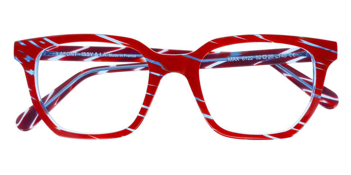 Lafont® Max LAF MAX 6122 52 - Red 6122 Eyeglasses