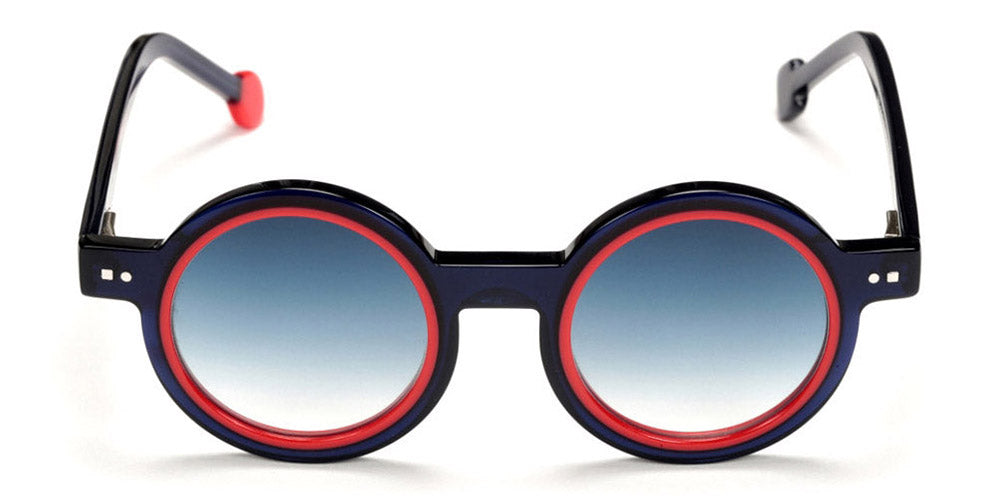 Sabine Be® Mini Be Addict Sun SB Mini Be Addict Sun 121 39 - Shiny Navy Blue / Shiny Red Sunglasses