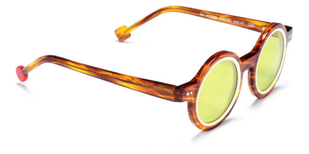 Sabine Be® Mini Be Addict Sun SB Mini Be Addict Sun 41 39 - Shiny Blonde Veined Tortoise / Shiny Ivory Sunglasses