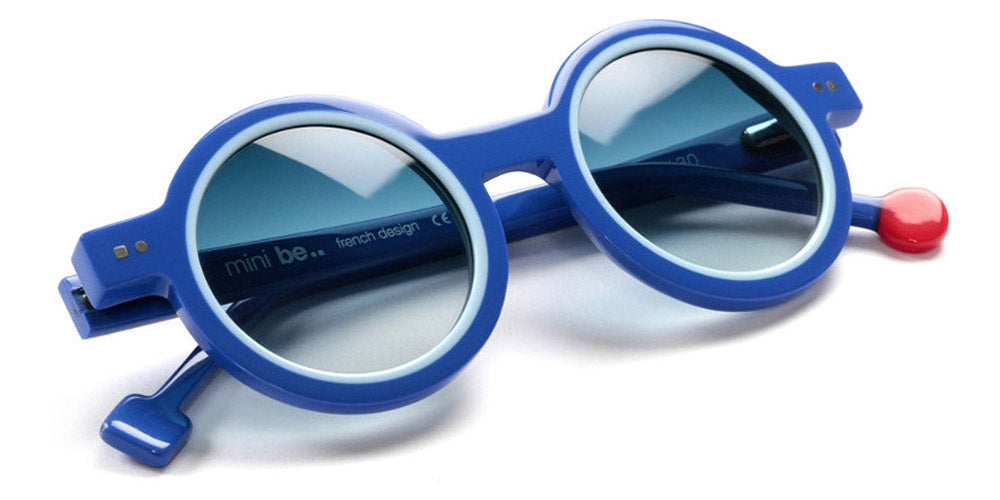 Sabine Be® Mini Be Addict Sun SB Mini Be Addict Sun 92 39 - Matte Blue Klein / Matte Baby Blue Sunglasses