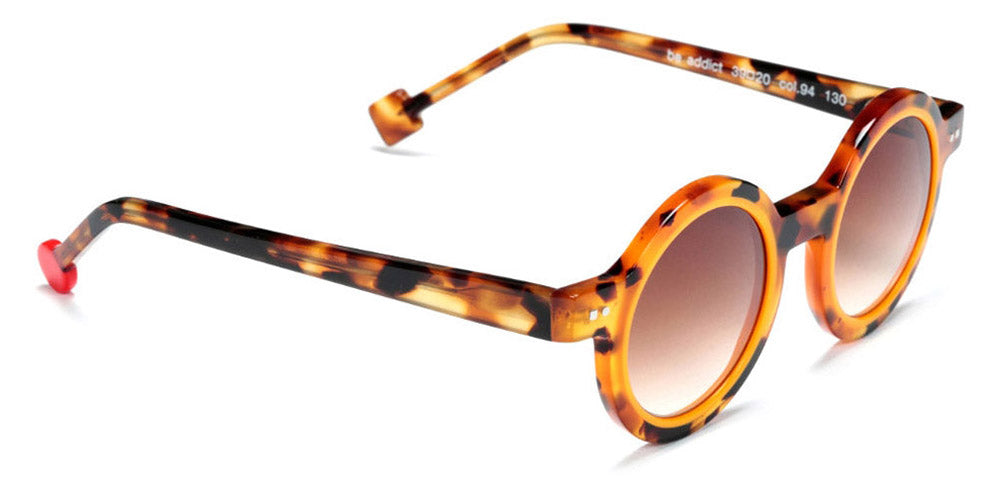 Sabine Be® Mini Be Addict Sun SB Mini Be Addict Sun 94 39 - Shiny Fawn Tortoise / Shiny Orange Sunglasses