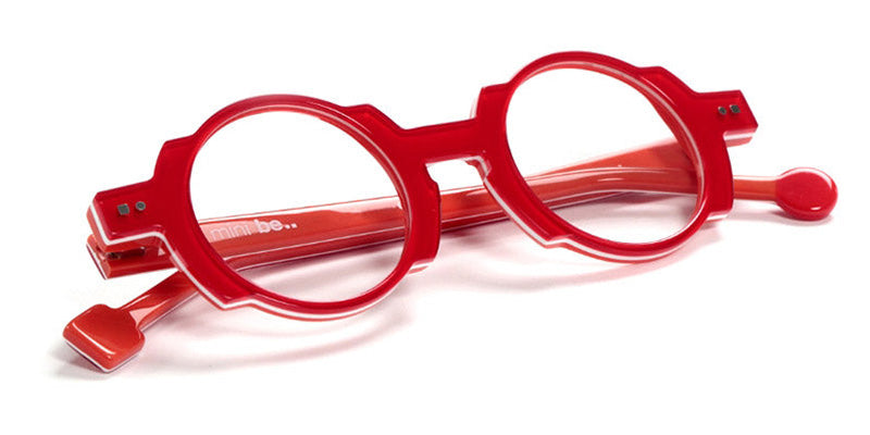 Sabine Be® Mini Be Balloon Swell SB Mini Be Balloon Swell 169 38 - Shiny Translucent Red / White / Shiny Orange Eyeglasses