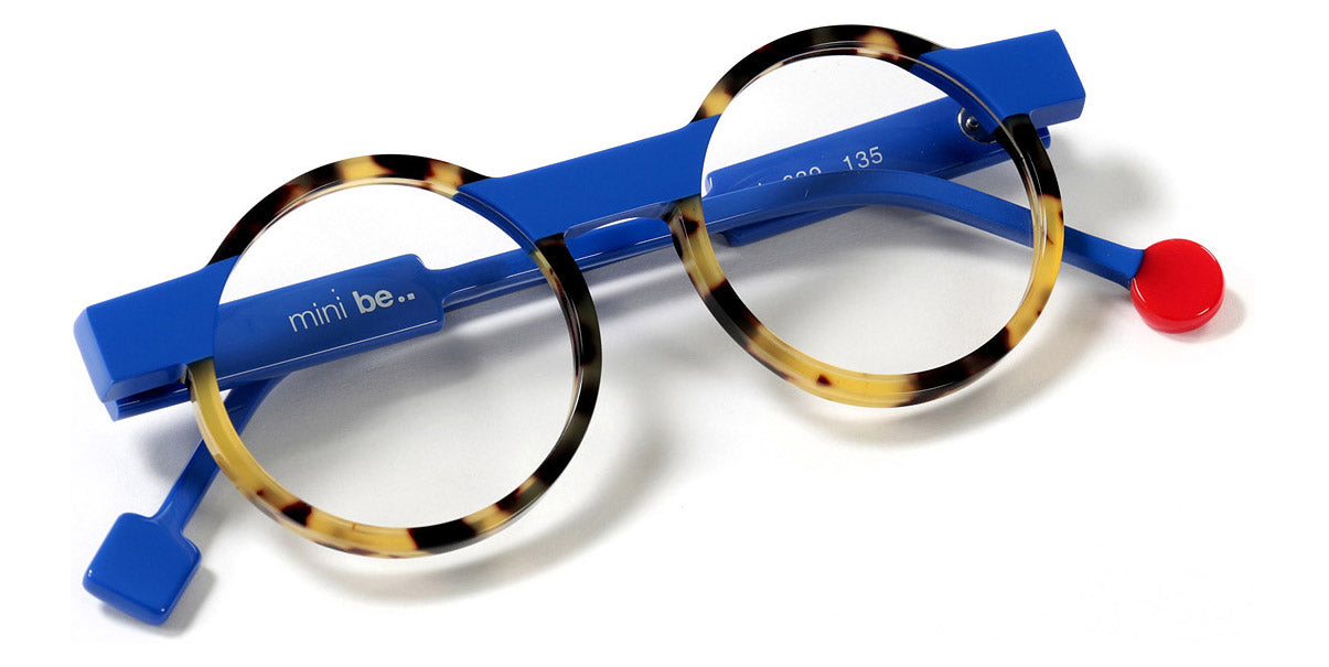 Sabine Be® Mini Be Cartoon SB Mini Be Cartoon 639 43 - Shiny Tokyo Tortoise / Shiny Majorelle Blue Eyeglasses
