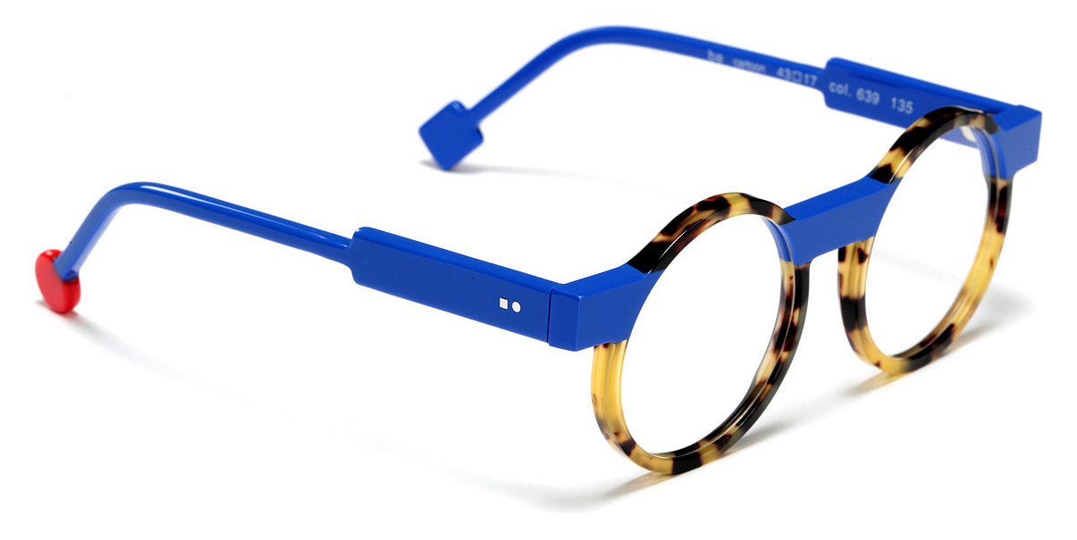 Sabine Be® Mini Be Cartoon SB Mini Be Cartoon 639 43 - Shiny Tokyo Tortoise / Shiny Majorelle Blue Eyeglasses