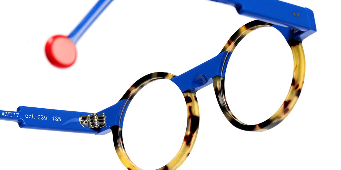 Sabine Be® Mini Be Cartoon SB Mini Be Cartoon 639 43 - Shiny Tokyo Tortoise / Shiny Majorelle Blue Eyeglasses