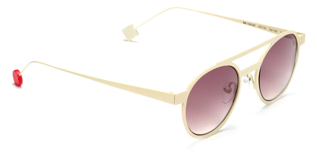 Sabine Be® Mini Be Casual Sun SB Mini Be Casual Sun 133 44 - Satin Ivory Sunglasses