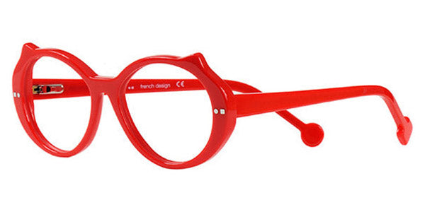 Sabine Be® Mini Be Cat'S SB Mini Be Cat'S 05 48 - Rouge Brillant Eyeglasses