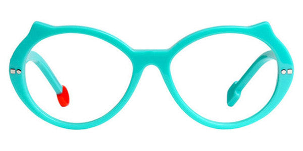 Sabine Be® Mini Be Cat'S SB Mini Be Cat'S 07 48 - Turquoise Brillant Eyeglasses