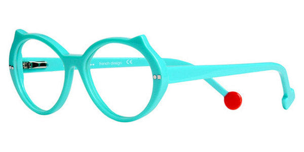 Sabine Be® Mini Be Cat'S SB Mini Be Cat'S 07 48 - Turquoise Brillant Eyeglasses