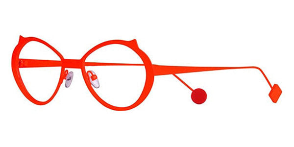 Sabine Be® Mini Be Cat'S Slim SB Mini Be Cat'S Slim 124 49 - Satin Neon Orange Eyeglasses