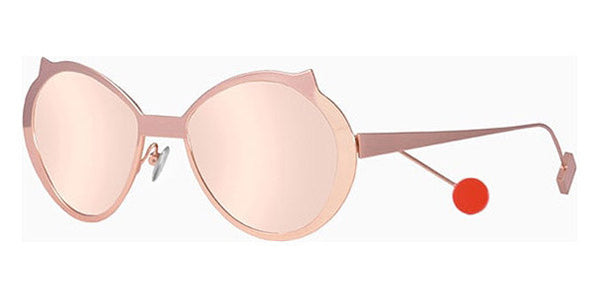 Sabine Be® Mini Be Cat'S Slim Sun SB Mini Be Cat'S Slim Sun 04 49 - Polished Rose Gold Sunglasses