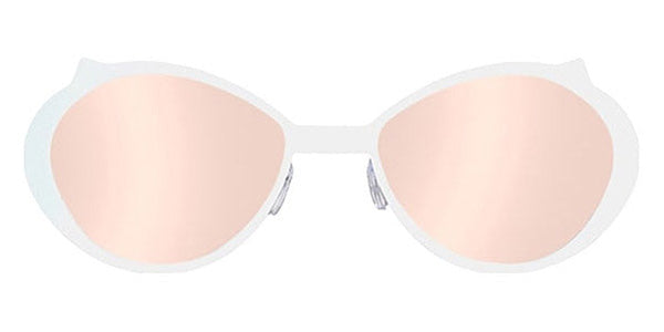 Sabine Be® Mini Be Cat'S Slim Sun SB Mini Be Cat'S Slim Sun 123 49 - Satin White Sunglasses