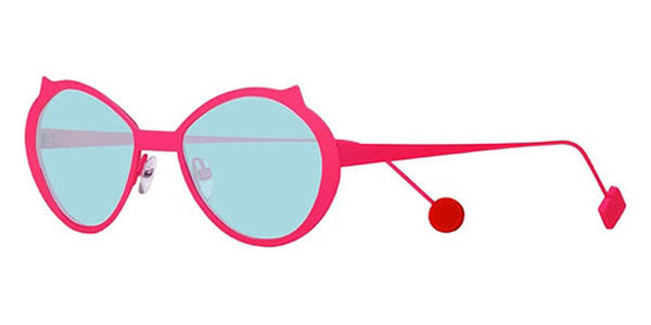 Sabine Be® Mini Be Cat'S Slim Sun SB Mini Be Cat'S Slim Sun 126 49 - Satin Neon Pink Sunglasses