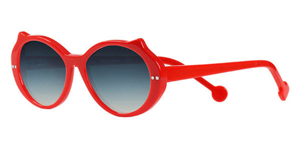 Sabine Be® Mini Be Cat'S Sun SB Mini Be Cat'S Sun 24 48 - Shiny Red Sunglasses