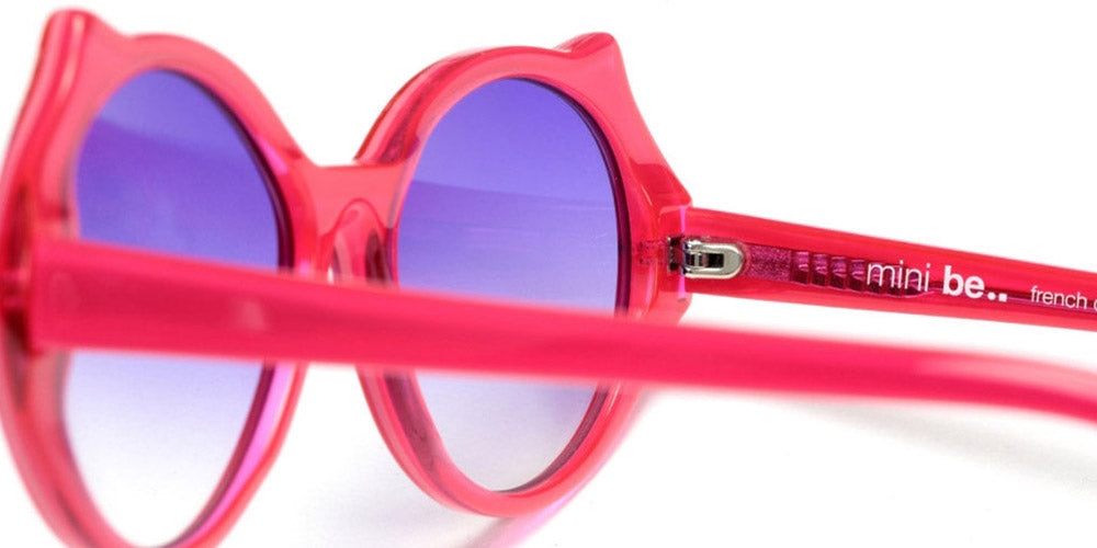 Sabine Be® Mini Be Cat'S Sun SB Mini Be Cat'S Sun 69 48 - Shiny Neon Pink Sunglasses