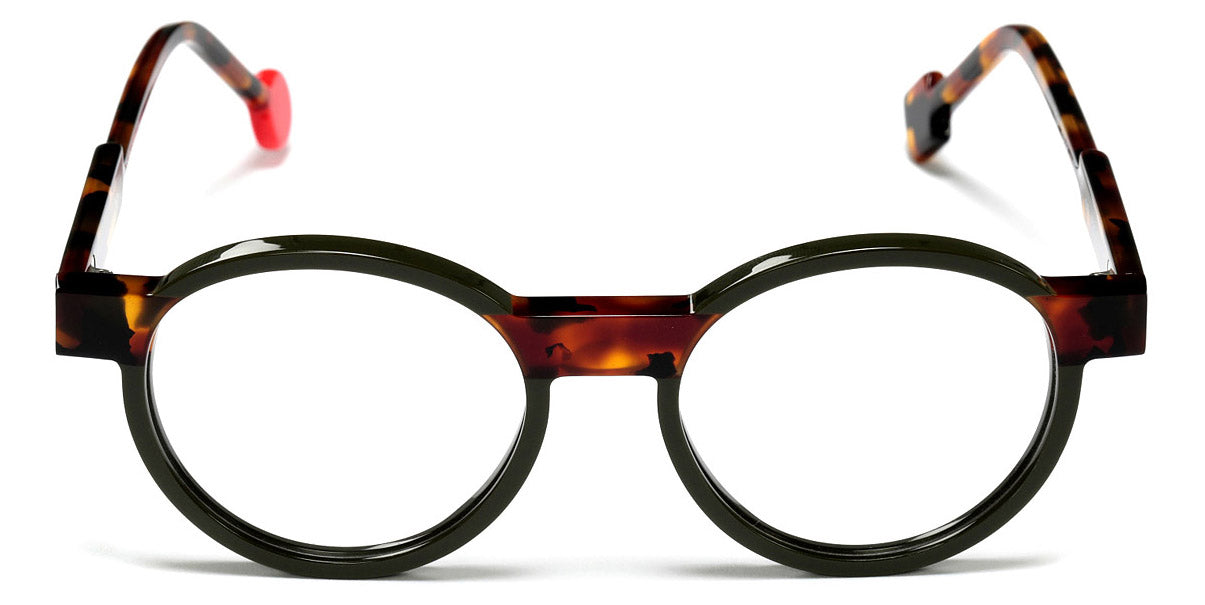 Sabine Be® Mini Be Clever SB Mini Be Clever 633 45 - Shiny Khaki / Shiny Tawny Scale Eyeglasses