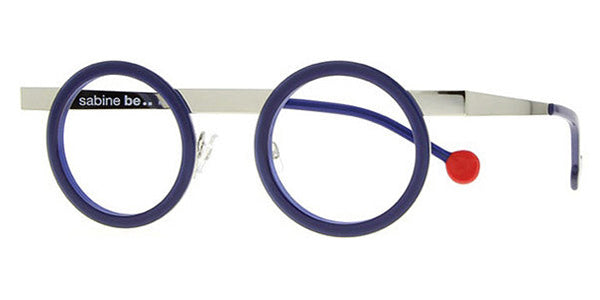 Sabine Be® Mini Be Gipsy SB Mini Be Gipsy 01 39 - Shiny Midnight Blue / Polished Palladium Eyeglasses