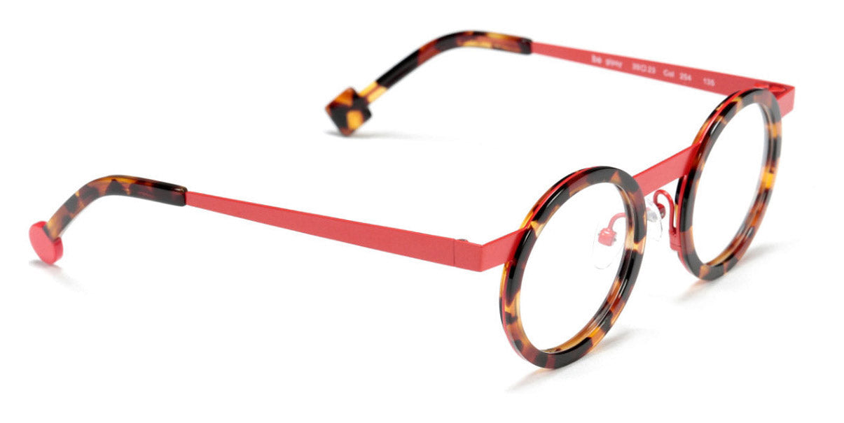 Sabine Be® Mini Be Gipsy SB Mini Be Gipsy 254 39 - Shiny Fawn Tortoise / Satin Red Eyeglasses