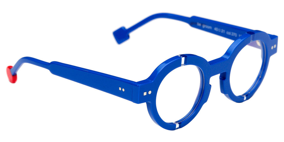 Sabine Be® Mini Be Groom SB Mini Be Groom 370 40 - Shiny Majorelle Blue / Shiny Crystal Eyeglasses