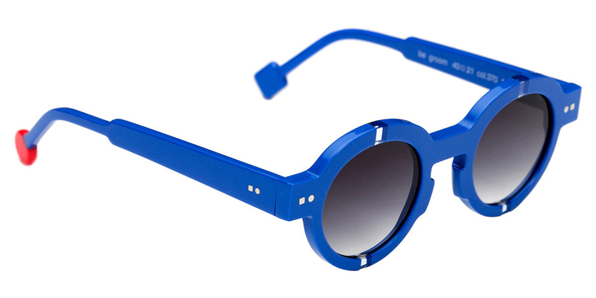 Sabine Be® Mini Be Groom Sun SB Mini Be Groom Sun 370 40 - Shiny Majorelle Blue / Shiny Crystal Sunglasses