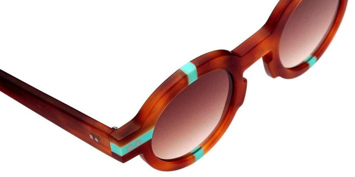 Sabine Be® Mini Be Groom Sun SB Mini Be Groom Sun 372 40 - Matt Blonde Tortoise / Matt Turquoise Sunglasses