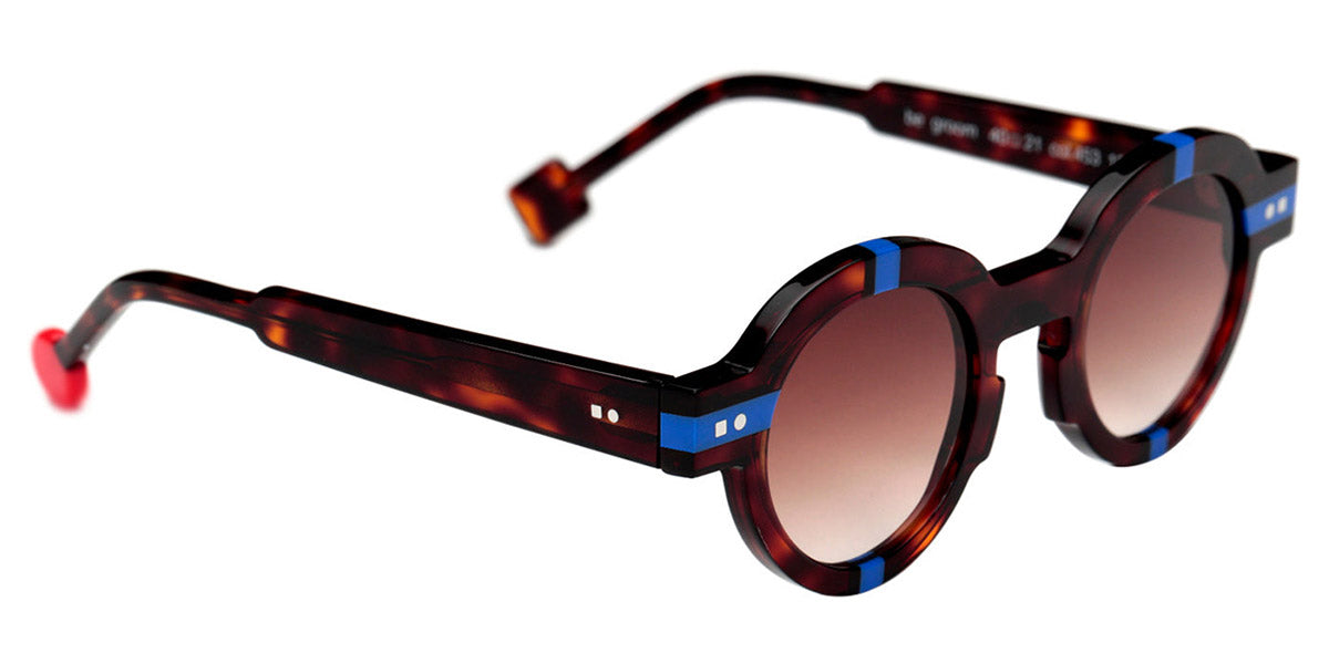 Sabine Be® Mini Be Groom Sun SB Mini Be Groom Sun 453 40 - Shiny Cherry Tortoise / Shiny Majorelle Blue Sunglasses