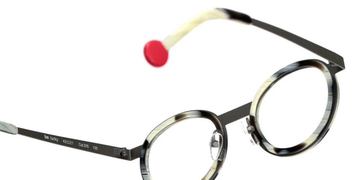 Sabine Be® Mini Be Lucky SB Mini Be Lucky 01 43 - Matte Horn / Satin Ivory Eyeglasses