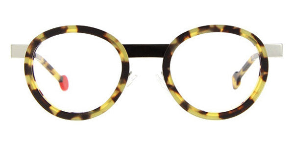 Sabine Be® Mini Be Lucky SB Mini Be Lucky 07 43 - Matte Tokyo Tortoise / Polished Palladium Eyeglasses