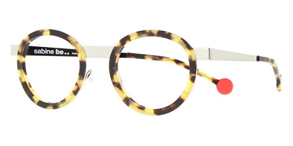Sabine Be® Mini Be Lucky SB Mini Be Lucky 07 43 - Matte Tokyo Tortoise / Polished Palladium Eyeglasses